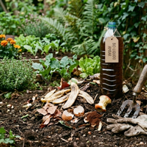 Chá de Húmus Worm Tea Ambar